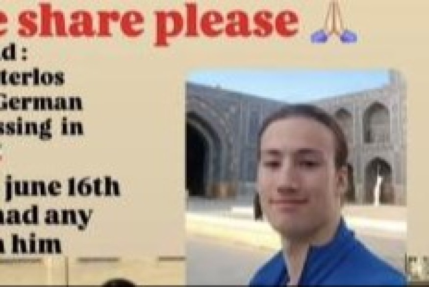 Le quai d'Orsay alerte de la « disparition inquiétante » d’un jeune touriste français en Iran qui faisait une randonnée à vélo, et qui n'a plus donné de signe de vie depuis le 16 juin