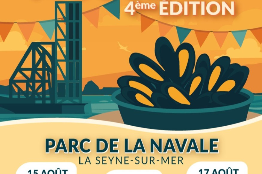 SEYNE SUR MER : La grande mouclade au parc de la navale le 15 aout